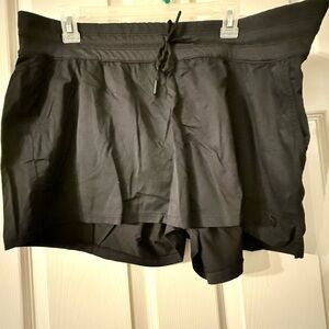 North Face Women's Black Athletic Shorts